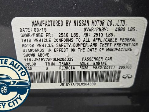 Used 2020 INFINITI Q50 Edition 30 w/ Cargo Package image 28