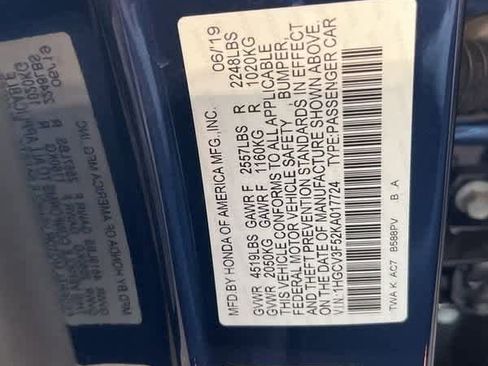 Used 2019 Honda Accord EX-L image 21