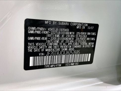 Used 2018 Subaru Crosstrek 2.0i Limited AWD/4WD image 31