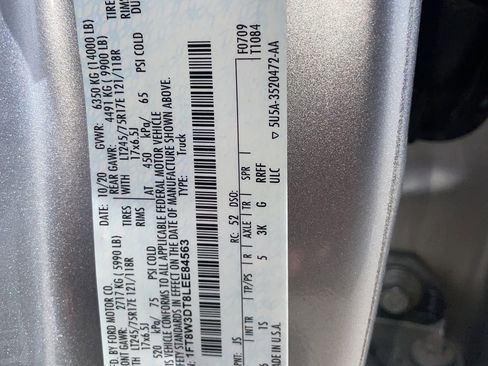 Used 2020 Ford F350 XL w/ STX Appearance Package image 13