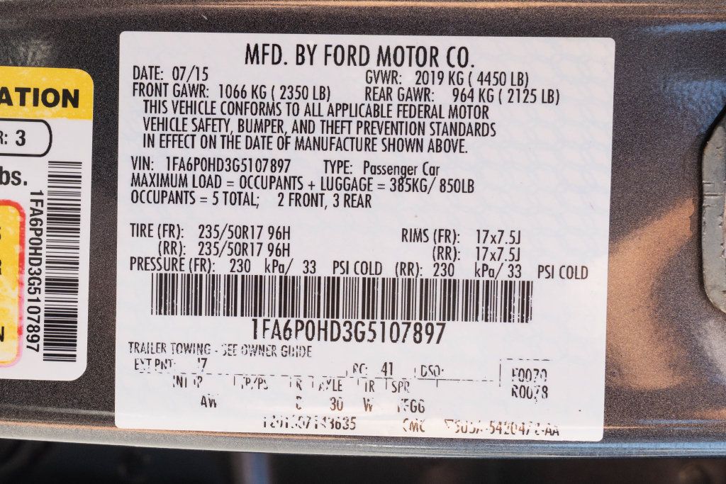 Used 2016 Ford Fusion SE FWD image 27