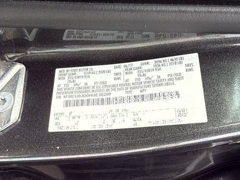 Used 2017 Ford Escape Titanium w/ Equipment Group 301A FWD image 46
