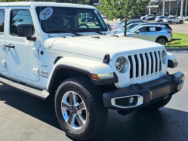 Used 2021 Jeep Wrangler Unlimited Sahara AWD/4WD image 2