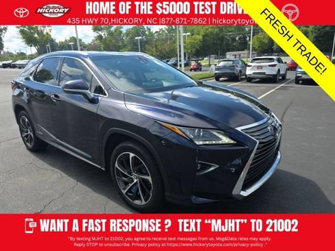 Used 2018 Lexus RX 450h AWD w/ Luxury Package image 1
