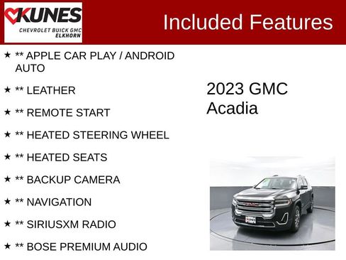 Used 2023 GMC Acadia SLT image 2