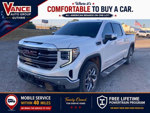 Used 2024 GMC Sierra 1500 SLT w/ SLT Premium Plus Package AWD/4WD image 1