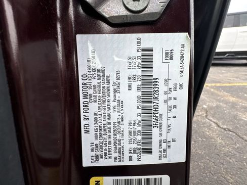 Used 2018 Ford Fusion SE w/ Fusion SE Technology Package image 29