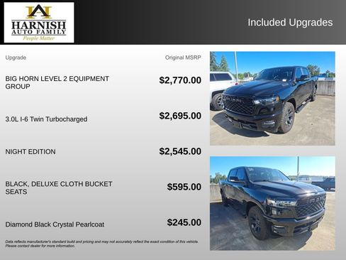Used 2025 RAM 1500 Big Horn AWD/4WD image 4