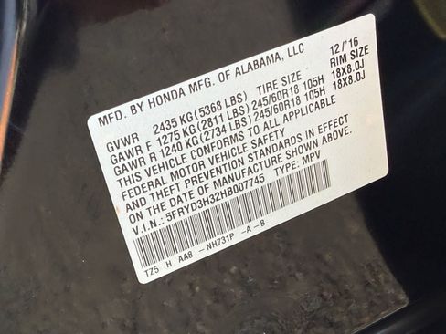 Used 2017 Acura MDX FWD image 25
