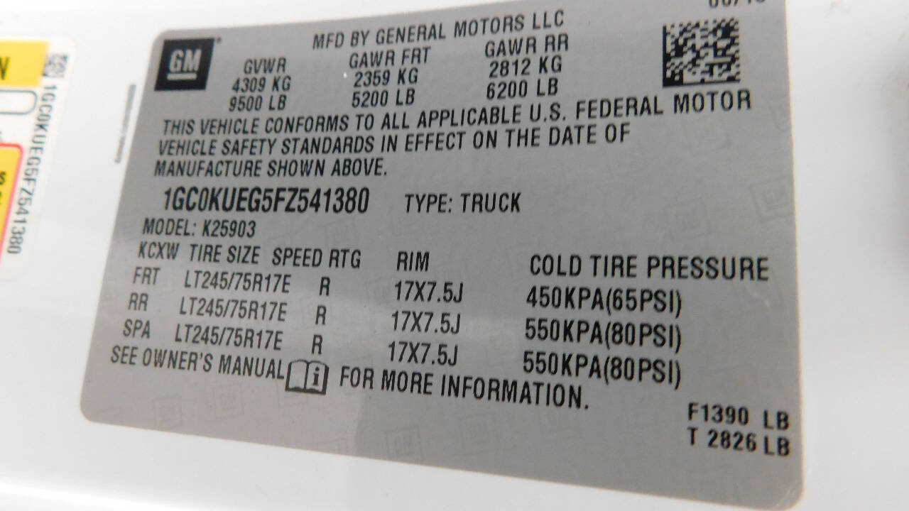 Used 2015 Chevrolet Silverado 3500 LT w/ LT Convenience Package AWD/4WD image 82