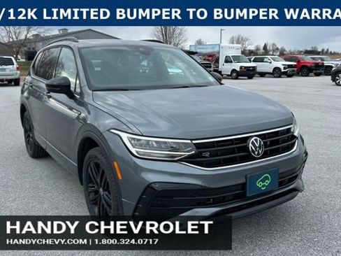 Used 2022 Volkswagen Tiguan SE R-Line AWD/4WD image 1