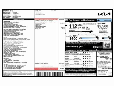 Used 2022 Kia Niro EX w/ Cold Weather Package image 2