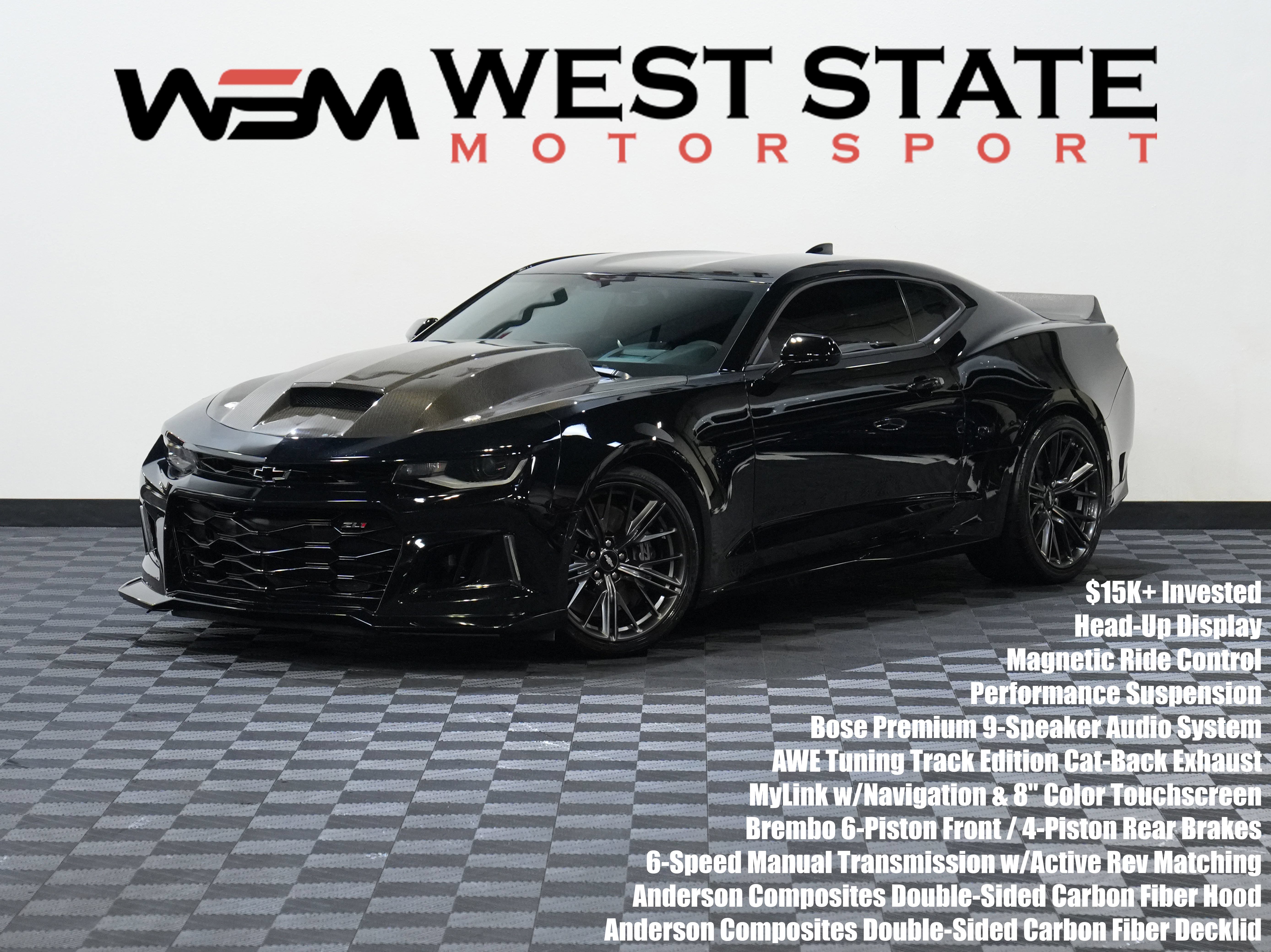 Used 2018 Chevrolet Camaro ZL1 RWD image 1