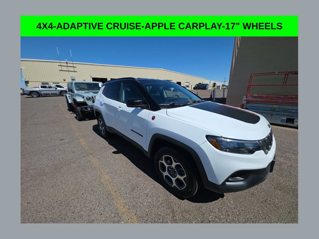 Used 2022 Jeep Compass Trailhawk AWD/4WD image 1
