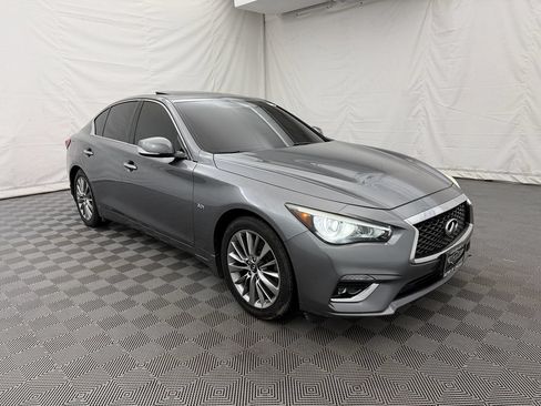 Used 2018 INFINITI Q50 Luxe w/ Essential Package (3.0T Luxe) AWD/4WD image 4