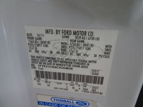 Used 2012 Ford F150 XLT image 43