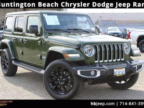 Used 2021 Jeep Wrangler Unlimited Sahara image 1