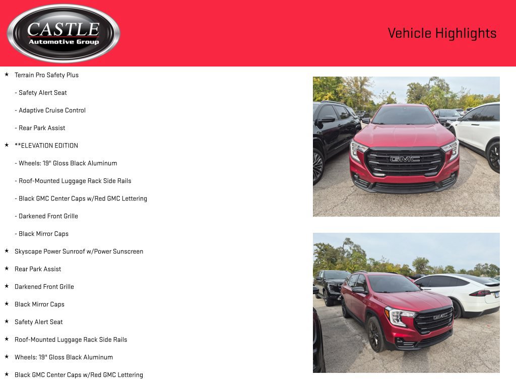 Used 2023 GMC Terrain SLT w/ Elevation Edition AWD/4WD image 3