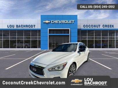 Used 2018 INFINITI Q50 Red Sport 400 w/ Sensory Package (Sport)