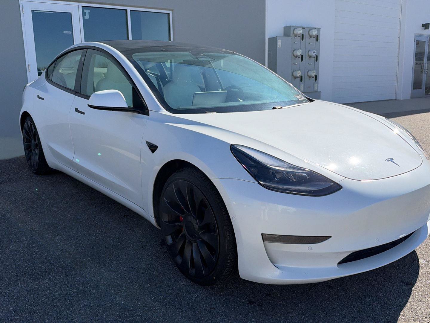 Used 2021 Tesla Model 3 Performance AWD/4WD image 1