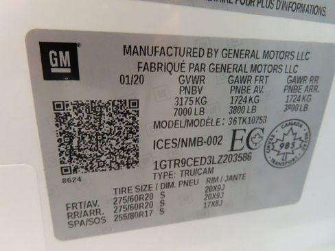 Used 2020 GMC Sierra 1500 Elevation w/ Elevation Value Package image 50