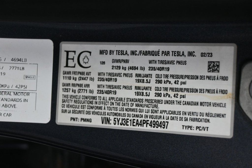 Used 2023 Tesla Model 3 Standard Range RWD image 5