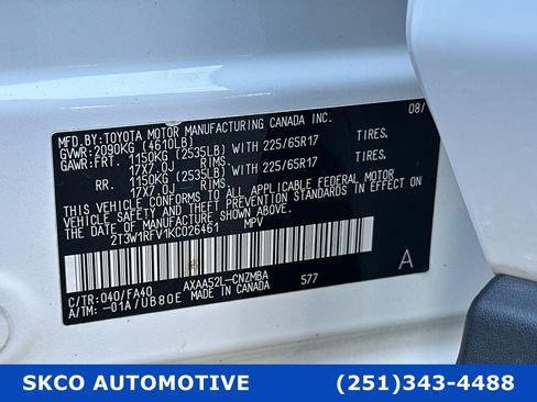 Used 2019 Toyota RAV4 XLE image 29