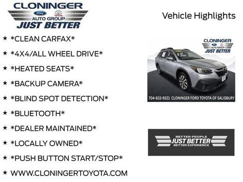 Used 2020 Subaru Outback Premium AWD/4WD image 3