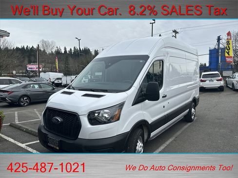 Used 2022 Ford Transit 250 148 High Roof AWD image 2