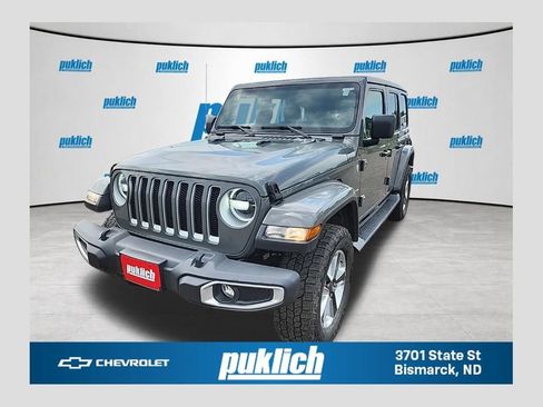 Used 2019 Jeep Wrangler Unlimited Sahara AWD/4WD image 1