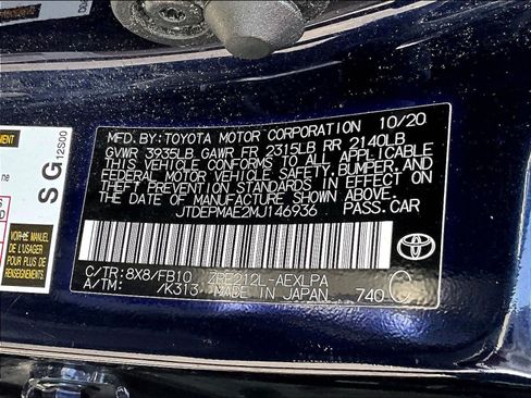 Used 2021 Toyota Corolla LE w/ Carpet Mat Package (TMS) FWD image 17