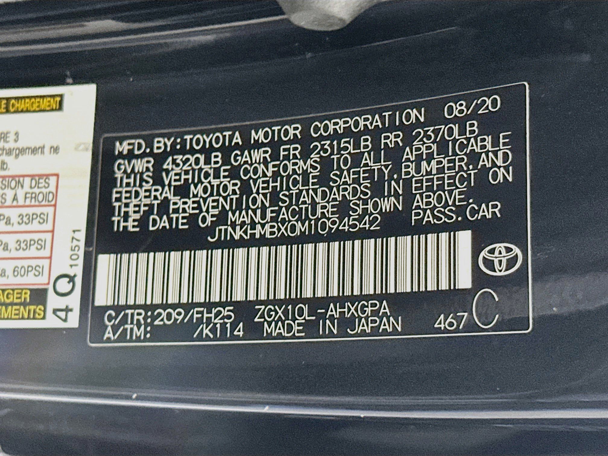 Used 2021 Toyota C-HR Nightshade FWD image 12