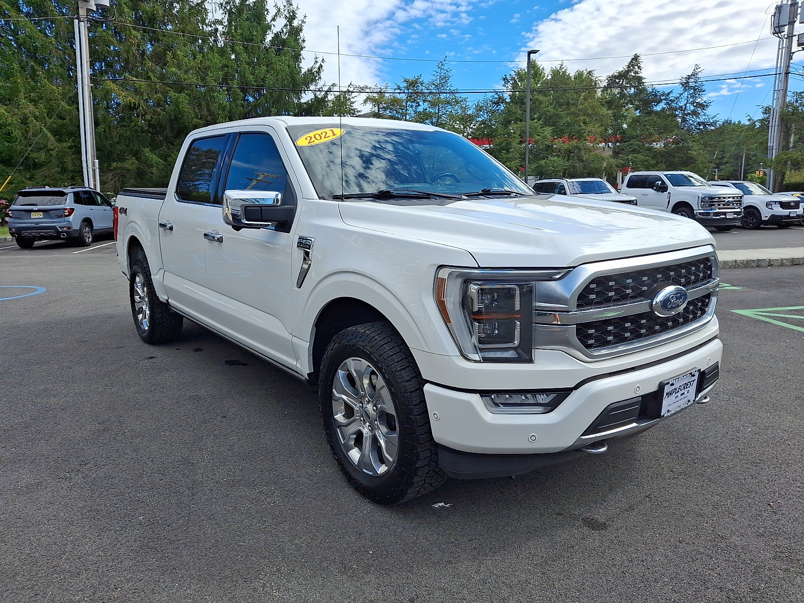 Certified 2021 Ford F150 Platinum w/ Equipment Group 701A High AWD/4WD image 3