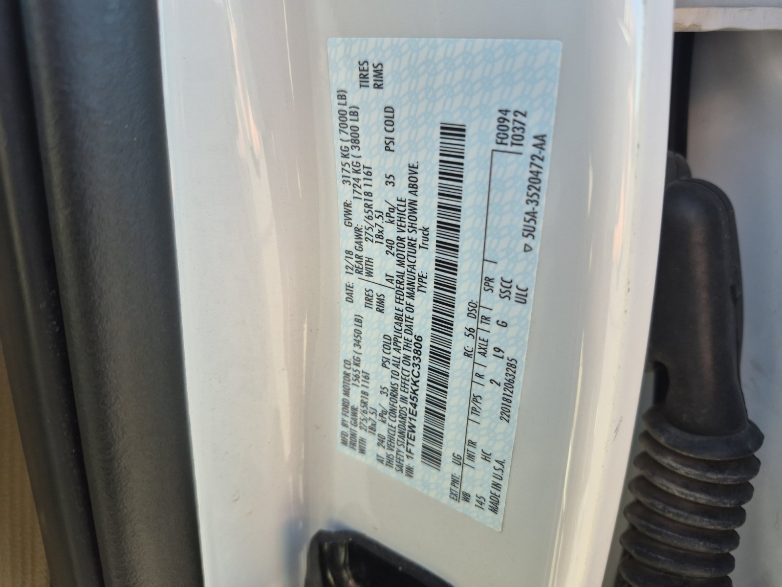 Used 2019 Ford F150 Lariat w/ Equipment Group 501A Mid AWD/4WD image 26