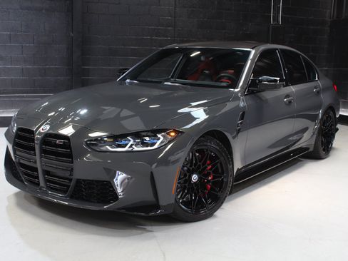 Used 2023 BMW M3 Competition w/ Executive Package RWD image 91