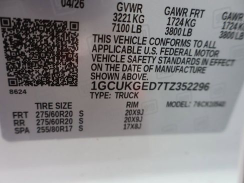 New 2026 Chevrolet Silverado 1500 LTZ w/ LTZ Premium Package AWD/4WD image 31