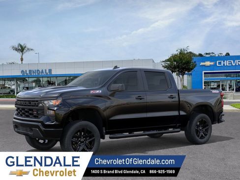New 2026 Chevrolet Silverado 1500 Custom Trail Boss w/ Turbomax Blackout Package AWD/4WD image 2