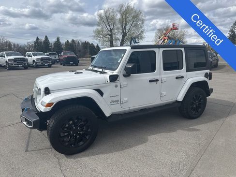 Certified 2023 Jeep Wrangler Unlimited Sahara w/ Cold Weather Group AWD/4WD image 7