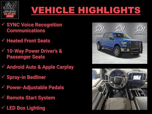 Used 2016 Ford F150 XLT w/ Equipment Group 302A Luxury image 3