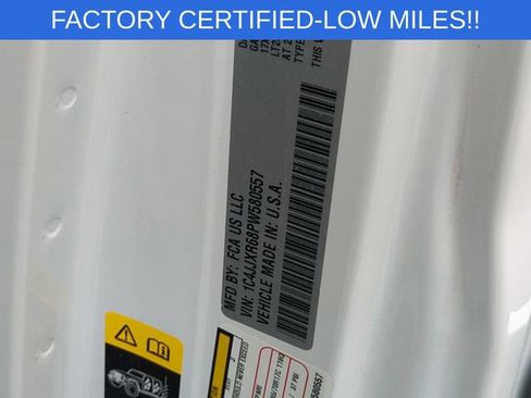Certified 2023 Jeep Wrangler Unlimited Rubicon 4xe w/ Cold Weather Group AWD/4WD image 36