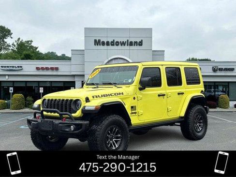 Certified 2024 Jeep Wrangler Unlimited Rubicon image 1