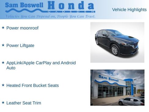 Used 2025 MAZDA CX-5 AWD 2.5 S w/ Preferred Package image 5