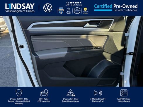 Certified 2022 Volkswagen Atlas SE w/ Panoramic Sunroof Package image 9