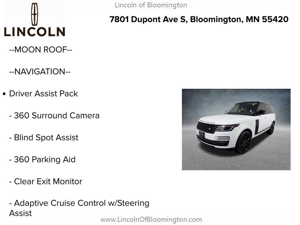 Used 2021 Land Rover Range Rover AWD/4WD image 4
