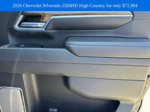 Used 2026 Chevrolet Silverado 2500 High Country w/ Midnight Edition AWD/4WD image 10