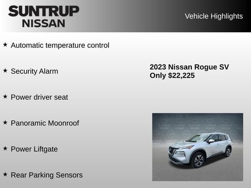 Used 2023 Nissan Rogue SV w/ SV Premium B Package AWD/4WD image 16