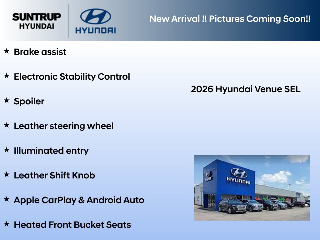 Used 2026 Hyundai Venue SEL FWD image 3