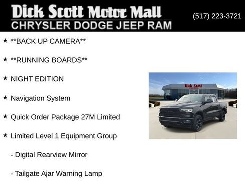 Used 2023 RAM 1500 Limited AWD/4WD image 17