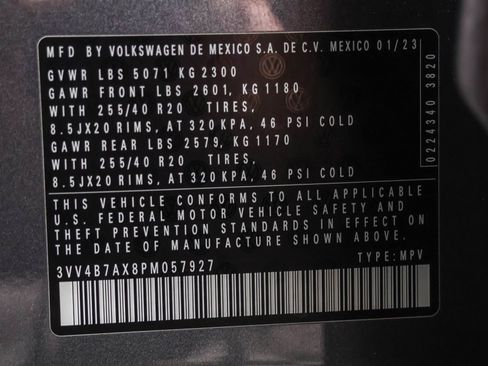 Used 2023 Volkswagen Tiguan SEL R-Line image 52