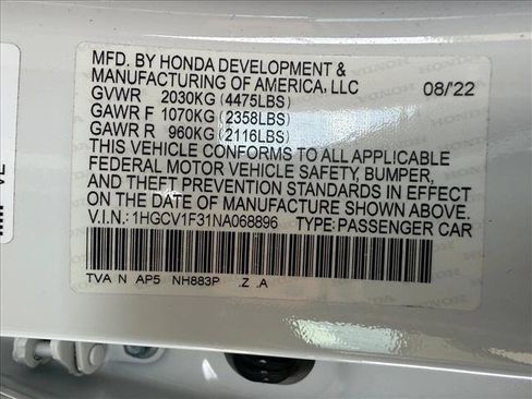 Used 2022 Honda Accord Sport image 23